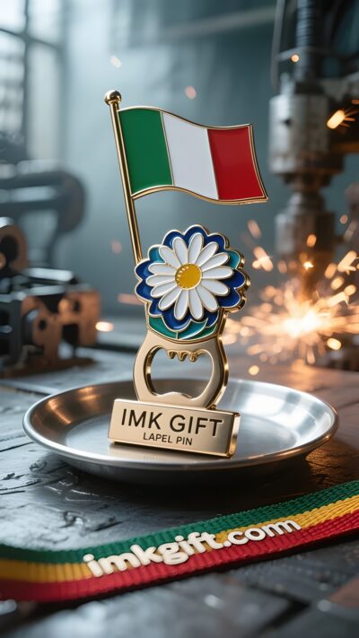 in989-Apribottiglie-a-forma-di-margherita-e-bandiera-tricolore-apri-le-infinite-possibilità-della-vita