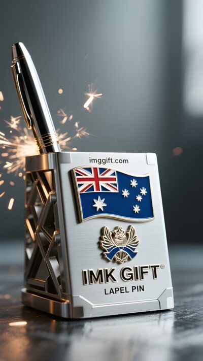 in984-A-small-pen-holder-reflects-the-mountains-and-rivers-draw-strength-from-the-national-emblem